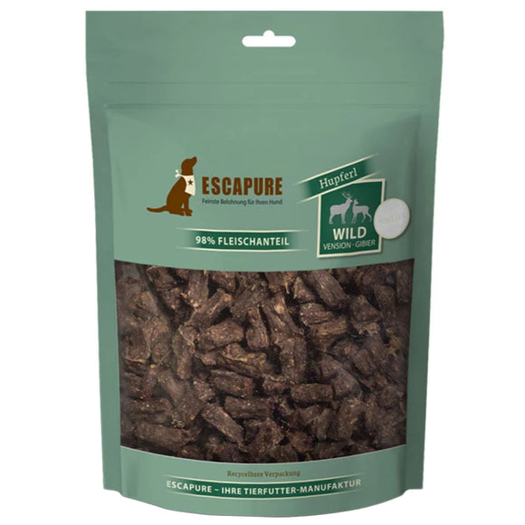 Escapure Hupferl Softies Wild – Soft Game Meat Dog Treats, 98% Wild, 150g Pack