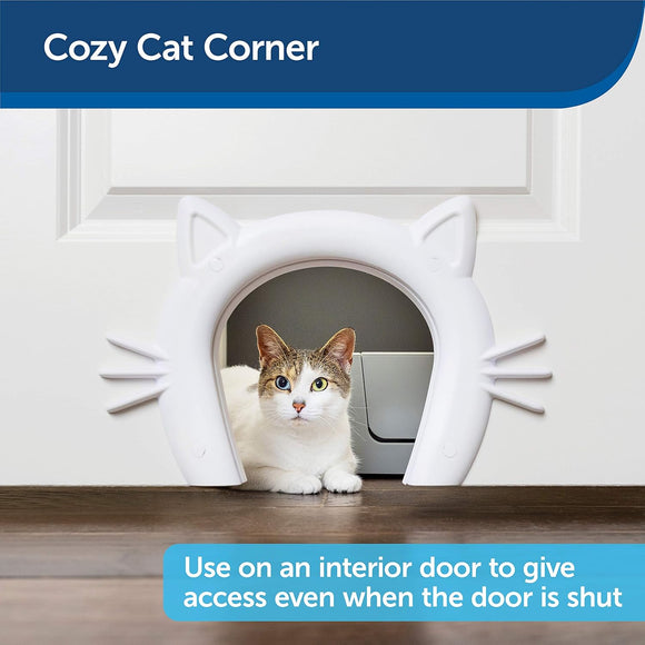 PetSafe Cat Corridor – Interior Door Passageway with Smooth Edges and Easy Installation
