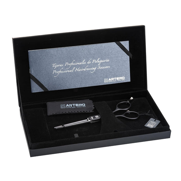 Artero Symetric Blenders 5.5" – Black Thinning and Detailing Shears, 28 Teeth, Precision Cut