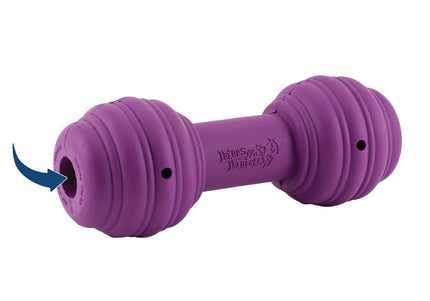 PetSafe Busy Buddy Chuckle Dumbbell Chew Toy – Durable Interactive Design, Entertaining Shape