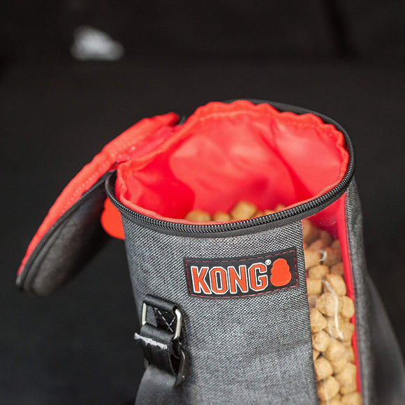 KONG Travel Kibble Bag – Portable Food Storage with Secure Closure and Easy-Carry Handle