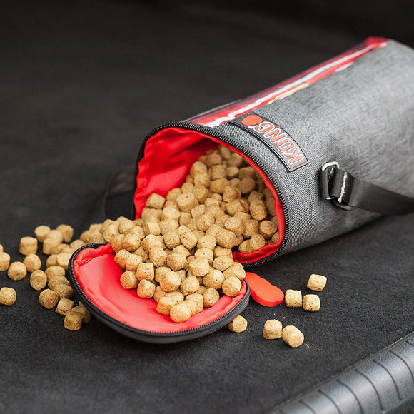 KONG Travel Kibble Bag – Portable Food Storage with Secure Closure and Easy-Carry Handle