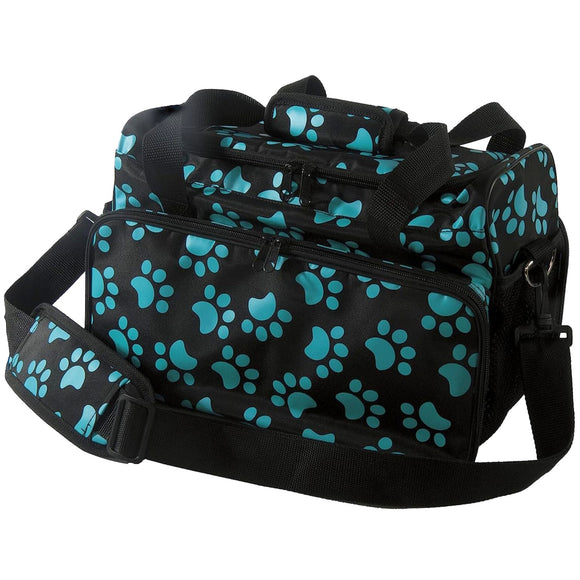 Wahl Professional Tote Bag Paw Print – Spacious Multi-Pocket Grooming Accessory Organizer