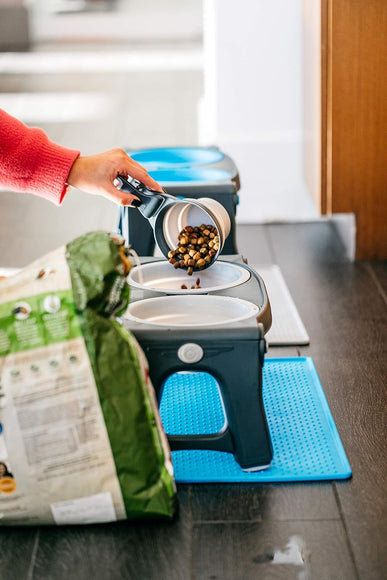 Dexas Collapsible KlipScoop 3in1 Large 473ml – Foldable Food Scoop with Bag Clip, Purple