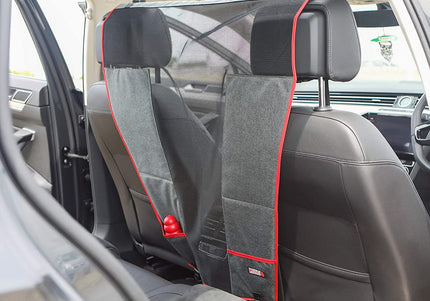 KONG Travel Protective Seat Barrier – Durable Car Net, 82x88x41cm, Prevents Distractions
