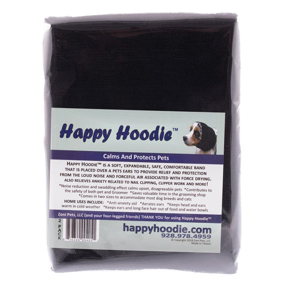 Groom Professional Happy Hoodie Set – Soft White Ear Headband, Calming Noise-Reducing Design