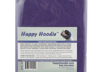 Groom Professional Happy Hoodie Set – Soft White Ear Headband, Calming Noise-Reducing Design