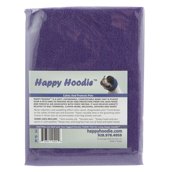 Groom Professional Happy Hoodie Set – Soft White Ear Headband, Calming Noise-Reducing Design