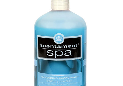 Best Shot Spa Caressing Baby Powder Puppy Wash – Relaxing Liquid Cleanser with Natural Extracts and Gentle Scent