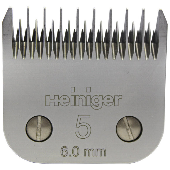 Heiniger Thinning Blade No. 5 – Precision 6mm Cutting Edge, Durable Stainless Steel