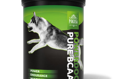 Pokusa PowerDog BCAA Pure 200g – Amino Acid Supplement, Supports Performance and Endurance