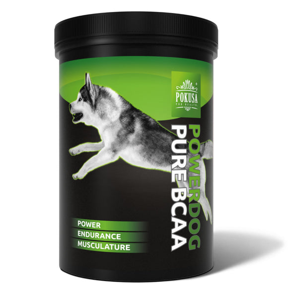 Pokusa PowerDog BCAA Pure 200g – Amino Acid Supplement, Supports Performance and Endurance