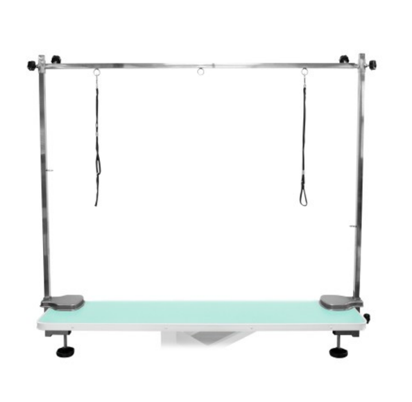 Blovi Solid Double-Sided Grooming Arm – Adjustable Steel Support, Fits 110–125cm Tables