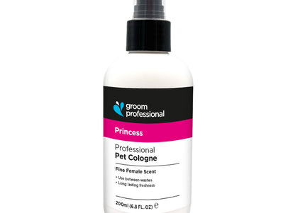 Groom Professional Princess Cologne – Long-Lasting Scented Eau de Toilette, 200ml Spray Bottle