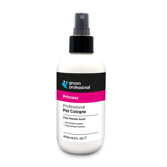 Groom Professional Princess Cologne – Long-Lasting Scented Eau de Toilette, 200ml Spray Bottle