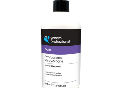 Groom Professional Duke Cologne – Long-Lasting Scented Eau de Toilette Spray, 400ml