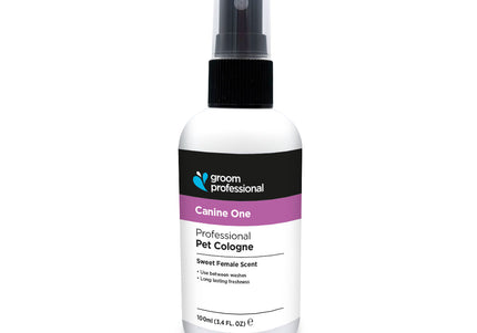 Groom Professional Canine One Cologne – Refreshing Sweet Eau de Toilette, 100ml Bottle