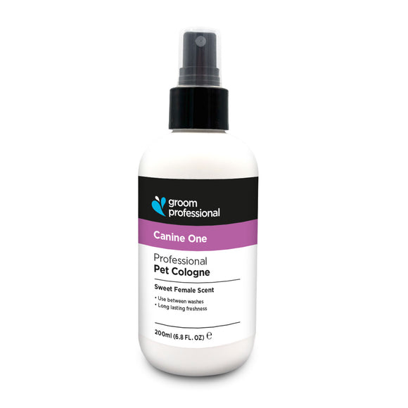 Groom Professional Canine One Cologne – Refreshing Eau de Toilette, Sweet Scent, 200ml