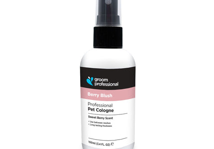 Groom Professional Berry Blush Dog Cologne with a Berry Scent