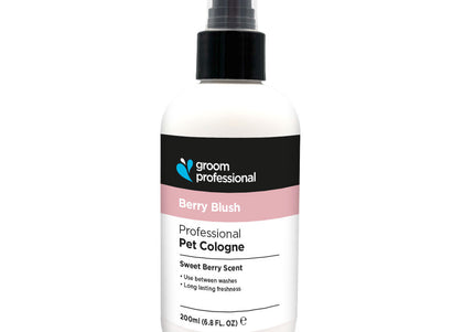 Groom Professional Berry Blush Dog Cologne with a Berry Scent