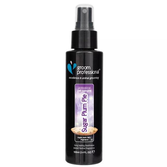 Groom Professional Sugar Plum Pie Cologne – Festive Scented Eau de Parfum, 100ml Bottle