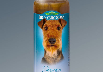Bio-Groom Bronze Lustre Color-Intensifying Shampoo 355ml – Enhances Coat Shine and Richness