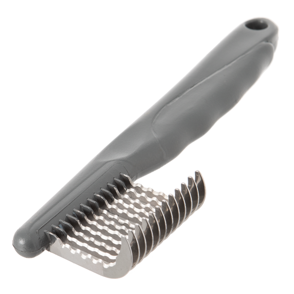 Furrish Detangling Comb – Side Felt Grooming Tool with 12 Long Blades, Ergonomic Design
