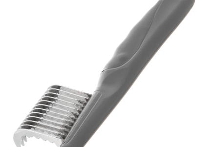 Furrish Detangling Comb – Side Felt Grooming Tool with 12 Long Blades, Ergonomic Design