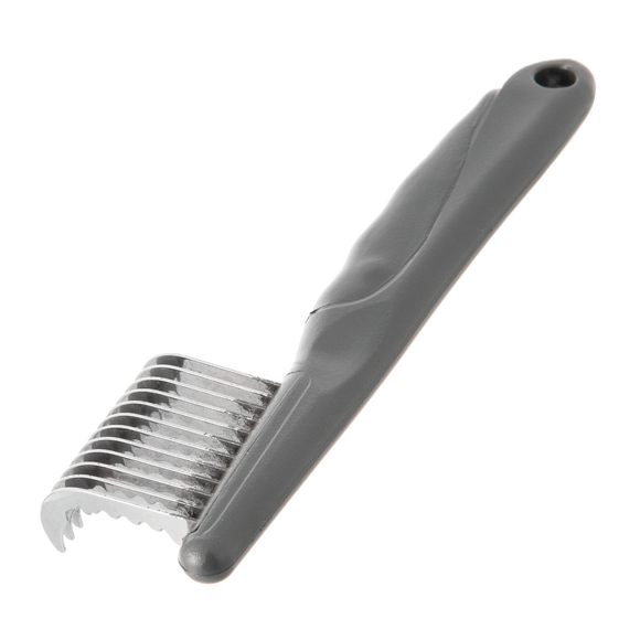 Furrish Detangling Comb – Side Felt Grooming Tool with 12 Long Blades, Ergonomic Design