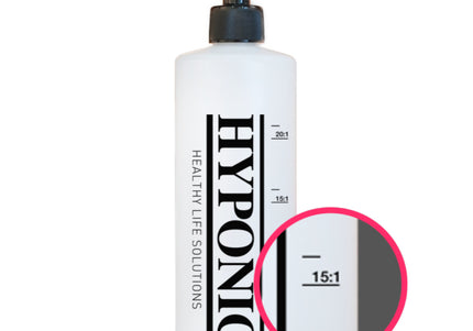 Hyponic Grooming Cosmetics Dilution Bottle, Up to 1:20 - 500 ml