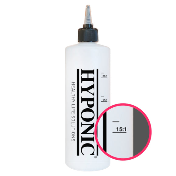 Hyponic Grooming Cosmetics Dilution Bottle, Up to 1:20 - 500 ml