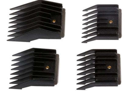 Snap-On Razor Attachments Set – Precision Guide Combs, Durable Snap-Fit, 4 Pack