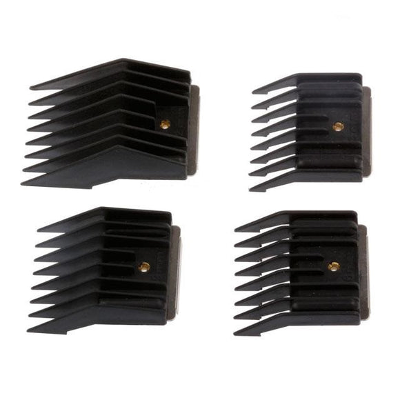 Snap-On Razor Attachments Set – Precision Guide Combs, Durable Snap-Fit, 4 Pack