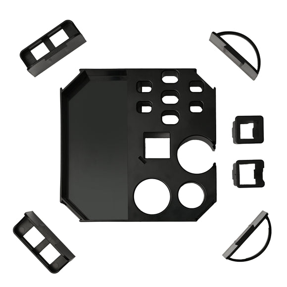 Groom-X Handy Tool Holder Deluxe Black – Ergonomic Grooming Organizer with Arm Attachment