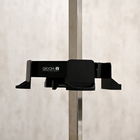 Groom-X Handy Tool Holder Deluxe Black – Ergonomic Grooming Organizer with Arm Attachment