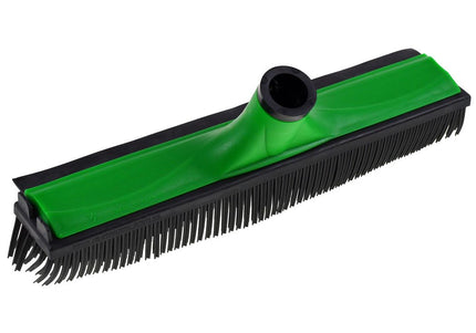 V7 Rubber Grooming Broom – Telescopic Pole, Innovative Red Design, Efficient Hair Removal