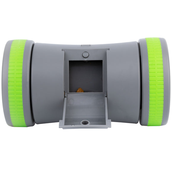 PetSafe Kibble Chase Roaming Treat Dispenser – Interactive Rolling Treat Toy, Engaging Play Design