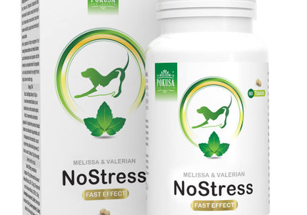 Pokusa GreenLine NoStress Calming Tablets – Natural Herbal Formula, 60 Count