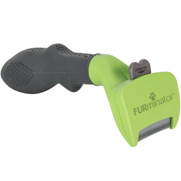 FURminator Short Hair Deshedding Tool – Small Size, Ergonomic Handle, Reduces Shedding