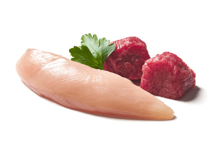 Kitty Cat Filet in Pate – Chicken and Beef 85g Pouch, Tender Fillet Texture