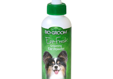 Bio-Groom Ear-Fresh Grooming Powder – Professional Ear Cleaning and Care Formula, 24g