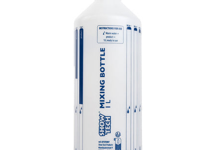 Show Tech Mixing Bottle – Durable Plastic Dilution Bottle, 1 Liter Capacity