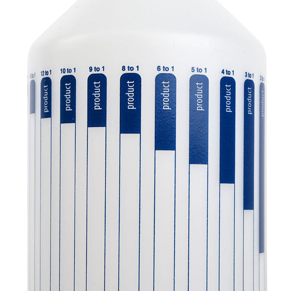 Show Tech Mixing Bottle – Durable Plastic Dilution Bottle, 1 Liter Capacity