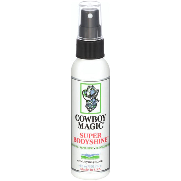 Cowboy Magic Super Bodyshine Gloss Conditioner – High-Gloss Coat Shine, Dust-Repellent, 100ml