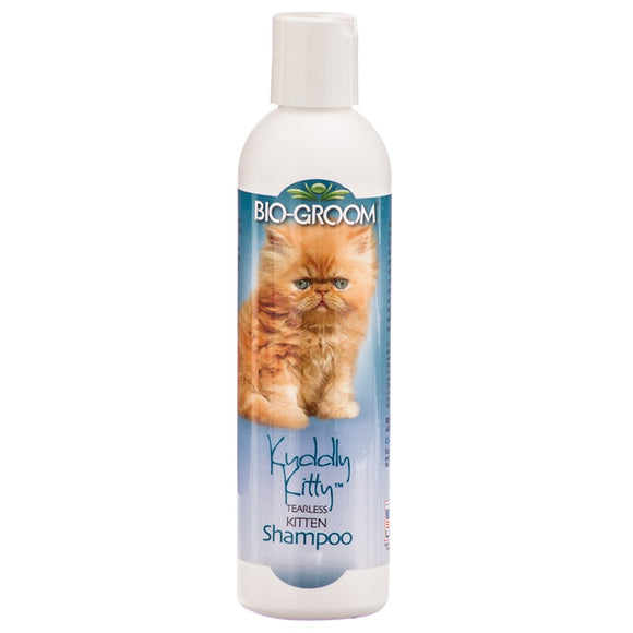 Bio-Groom Kuddly Kitty Shampoo 236ml – Gentle Tearless Formula, Safe for Kittens