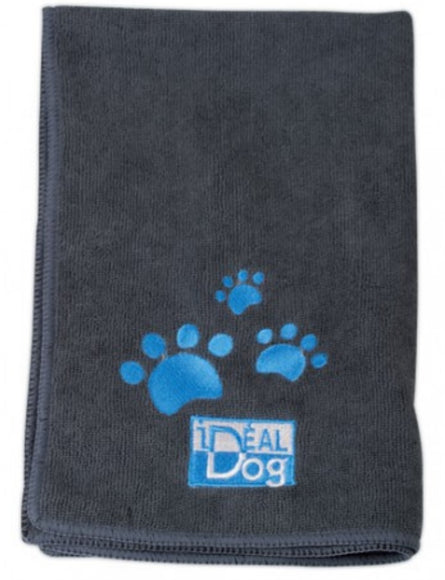 Chadog Microfibre Towels – Set of 2 Highly Absorbent Graphite Medium Towels