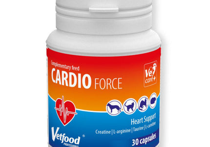 Vetfood Cardioforce Heart Support Tablets – Advanced Formula, 30 Count