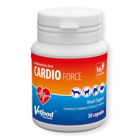 Vetfood Cardioforce Heart Support Tablets – Advanced Formula, 30 Count