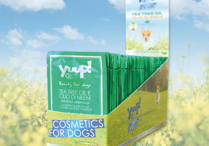 Yuup! Tea Tree and Neem Oil Wipes – Natural Insect Repellent, Gentle Cleansing, 60 Pack