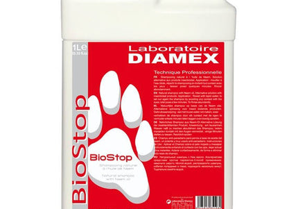Diamex BioStop Protective Shampoo – Essential Oils, Insect Repellent Concentrate 1:8, 1L